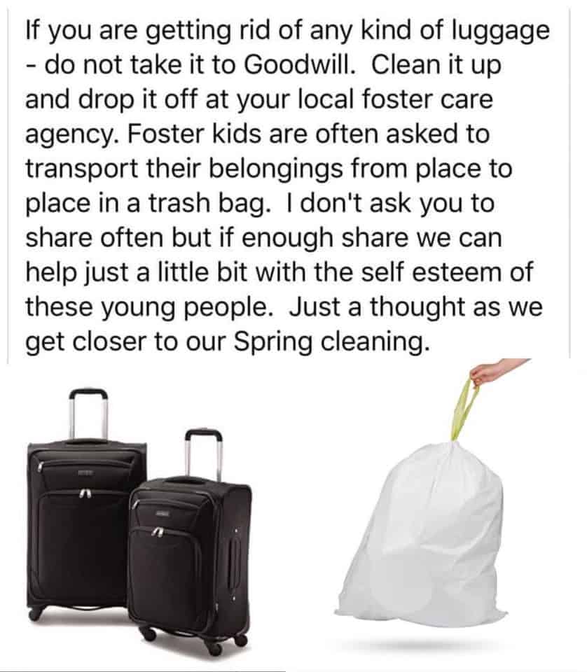 Support Foster Youth (with more than your luggage) 1