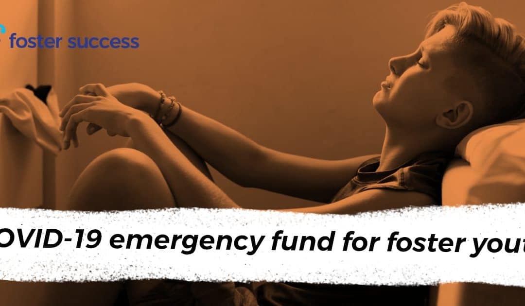COVID-19 emergency fund application for older foster youth